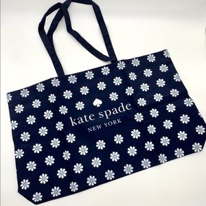 Kate Spade Floral Canvas Shopping Tote